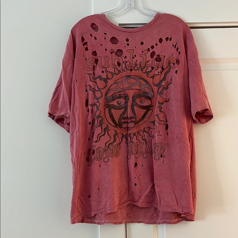 Distressed Sublime Graphic T-Shirt